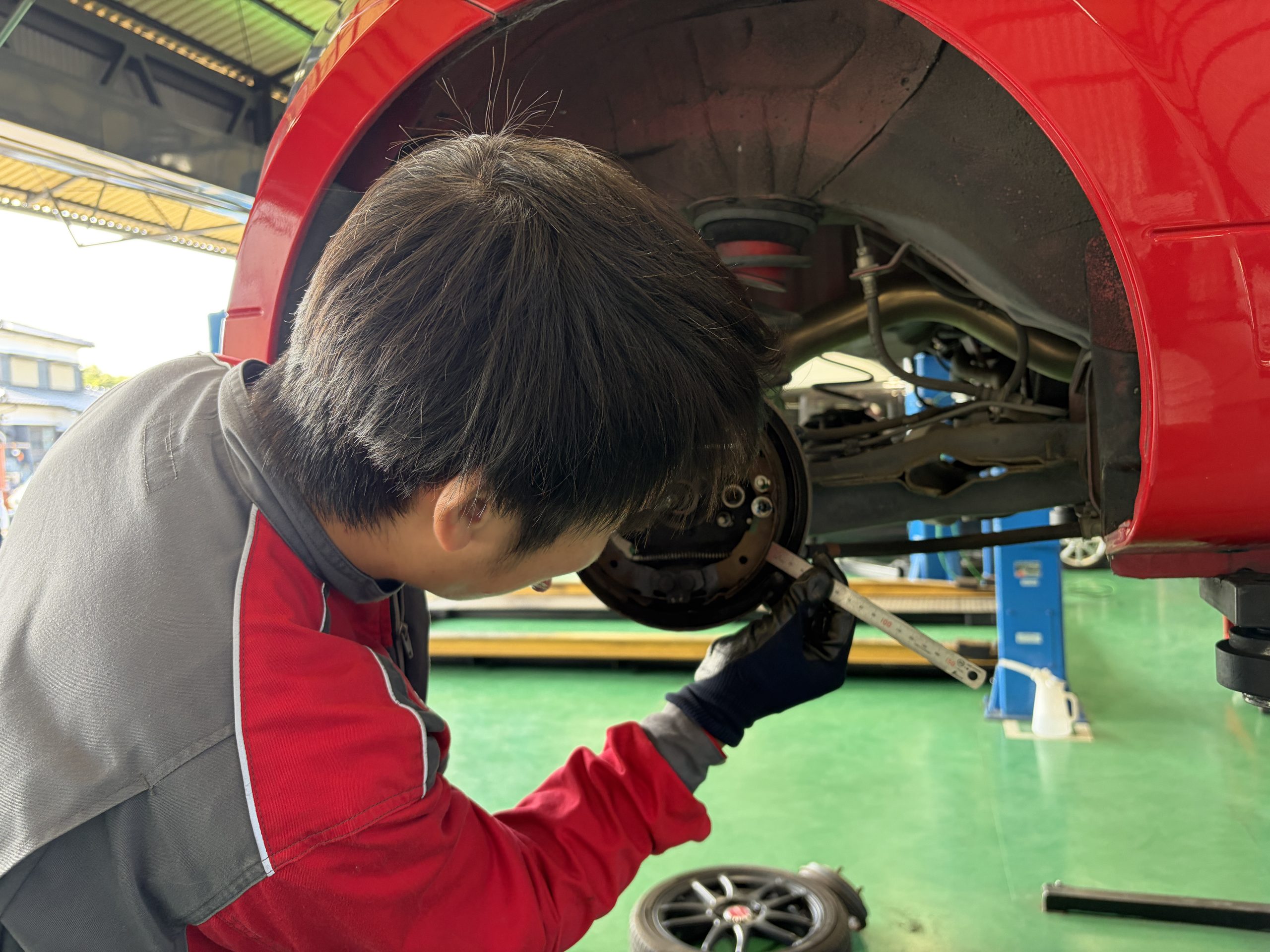 コペンの納車前の点検整備🚗